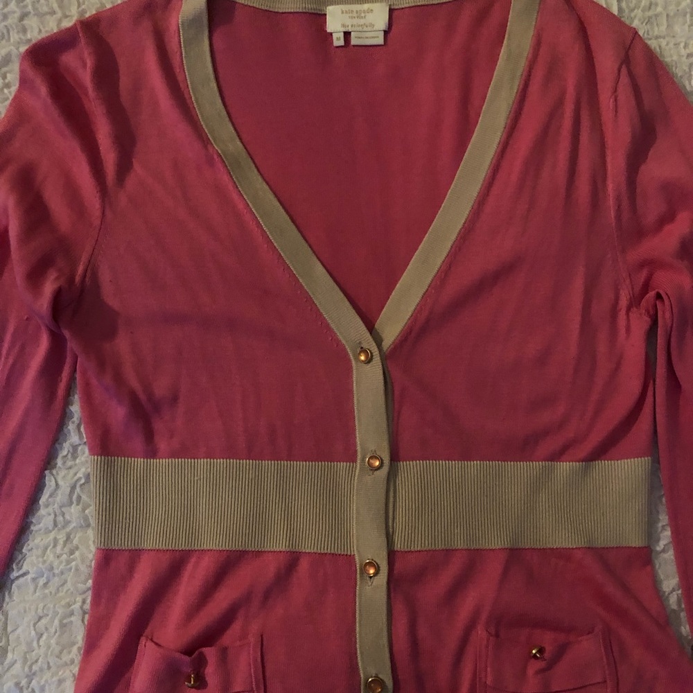 Kate Spade silk cardigan
